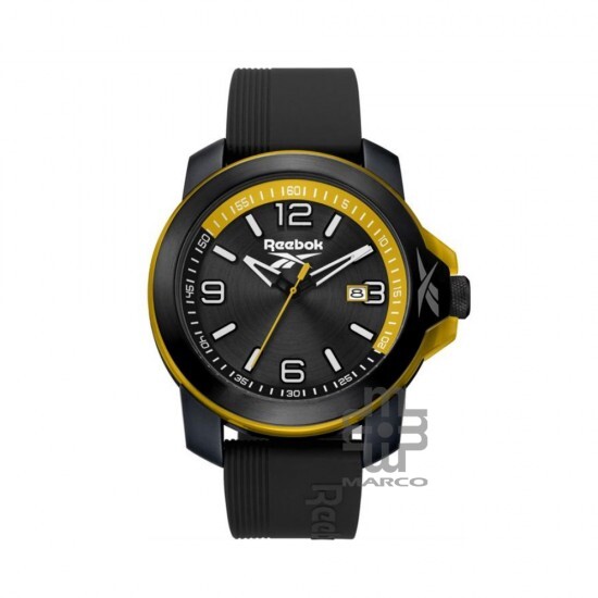 Reebok Triple 3 RV TR3 G3 PBIB BY Grey Silicone Band Men Watch